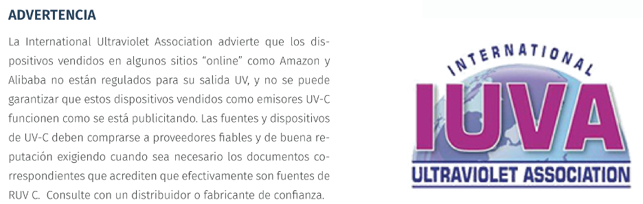 Lámparas UV para Hospitales